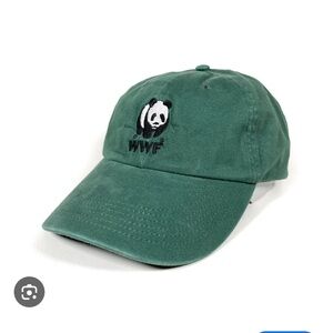 WWF Panda Green Baseball Cap
